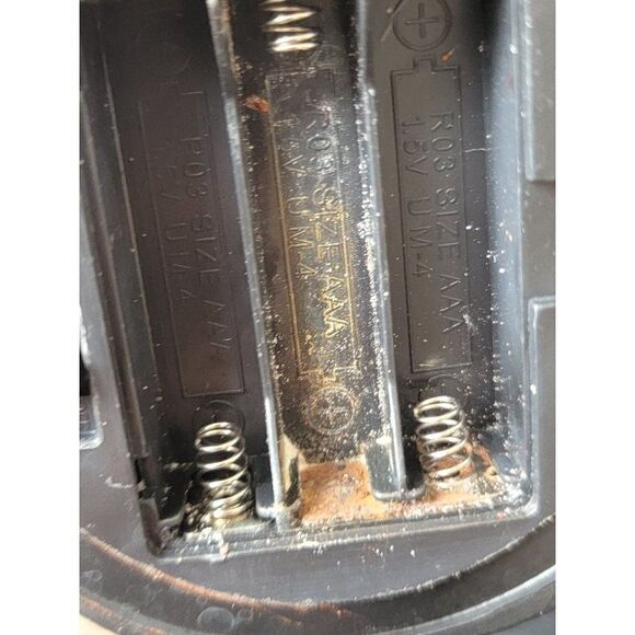 Halloween lit up black skull candle prop Decor scary skeletonq - Picture 12 of 12